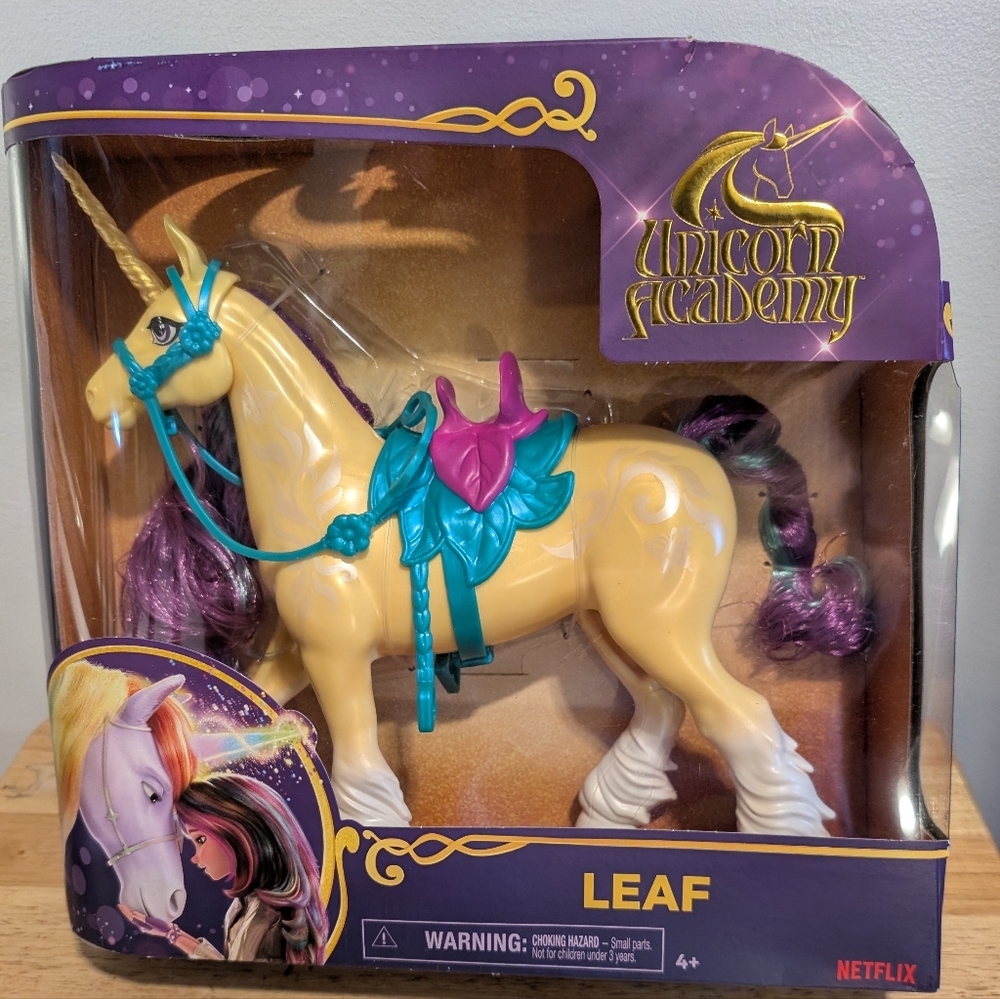 Leaf Toy - Yellow and Purple Brand New With Tag From Netflix